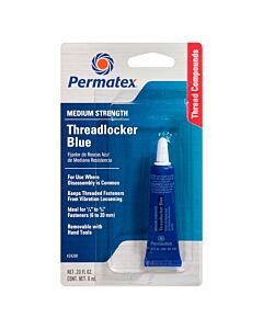 Permatex Blue Removable Strength Threadlocker Liquid
