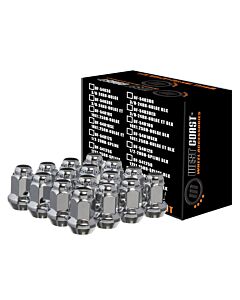 WCA Conical Lug Nut Kit (16) with Tip Closed 217309