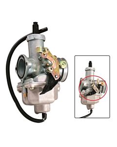 Mogo ATV/UTV Outside Distributing Carburetor, Complete HAND/CHOKE Surefit 26mm 4 Stroke - Horizontal style, Vertical style