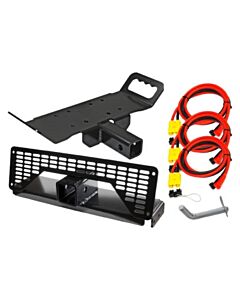 KFI Products ATV/UTV Polaris Winch Bracket & Receiver Hitch For Multi-Mount UTV-675 218239