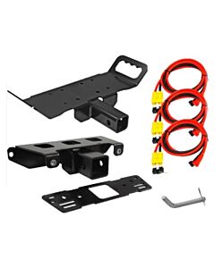 KFI Products ATV/UTV Polaris Winch Bracket & Receiver Hitch For Multi-Mount 218242