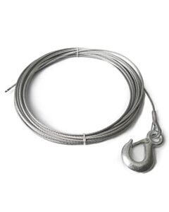 Kimpex ATV/UTV Winch Cable With Hook 4700 Lbs