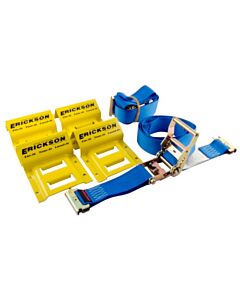 Erickson ATV Wheel Chock and Tie-Down Strap Kit
