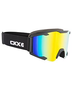 CKX Snowmobile Winter Matte Black Ghost Goggles