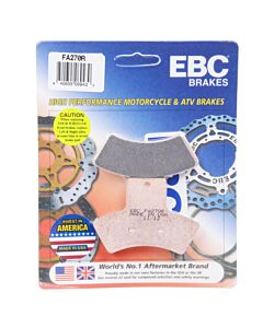 EBC Brakes ATV/UTV “R“ Long Life Sintered Brake Pad Semi Metallic - Rear