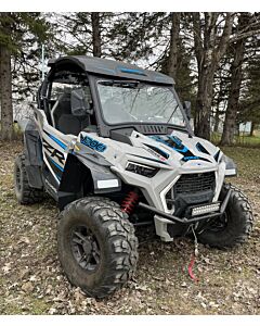 FAB FPF Polaris RZR Trail | Trail S 2020-2024 Complete Kit Front Windshield