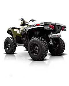 HMF ATV Polaris Sportsman 400/500/500 EFI Titan Exhaust Systems Mudmayhem.ca