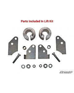 Honda Rancher 420 2 Lift ATV Kit Silver Mudmayhem.ca