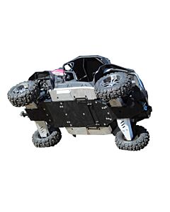 Iron Baltic UTV CF Moto ZForce 550 EX | 800 EX | 1000 Aluminium/Plastic Skid Plate Full Set Mudmayhem.ca