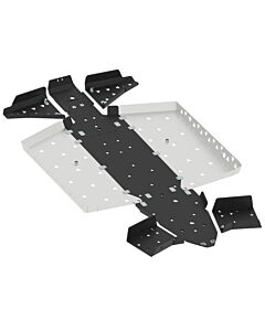 Iron Baltic UTV Polaris General 1000 Plastic Skid Plates Full Set mudmayhem.ca
