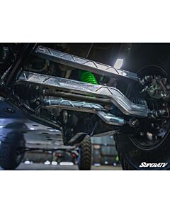 Kawasaki Teryx KRX 1000 High Clearance Billet Aluminum Radius UTV Arms Silver Mudmayhem.ca