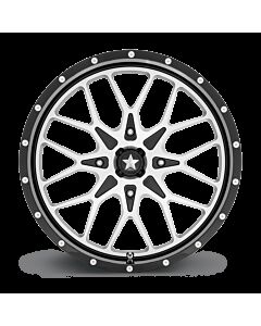 MSA Offroad M45 Wheel Gloss Black Machined Mudmayhem.ca