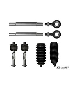 Polaris Ranger Midsize Heavy Duty UTV Tie Rod Kit Black Mudmayhem.ca