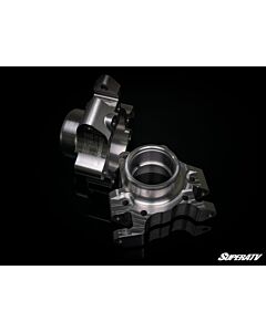 Polaris RZR XP 1000 Billet Rear UTV Knuckles Silver Mudmayhem.ca