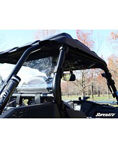 Polaris RZR XP 1000 Rear UTV Windshield Black Mudmayhem.ca
