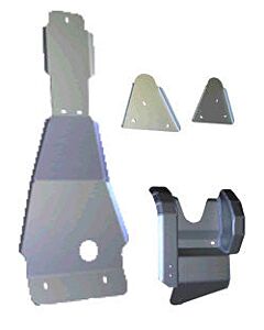 Ricochet Off-Road ATV Kawasaki Lakota 300 4-Piece Complete Aluminum Skid Plate Set mudmayhem.ca
