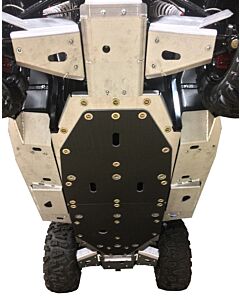 Ricochet Off-Road UTV Cfmoto ZForce 800 Trail 9-Piece Complete Aluminum Skid Plate Set Mudmayhem.ca