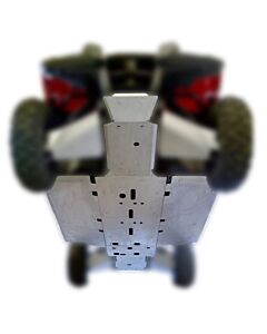 Ricochet Off-Road UTV Yamaha Viking 5-Piece Full Frame and Floorboard Skid Plate Set Mudmayhem.ca