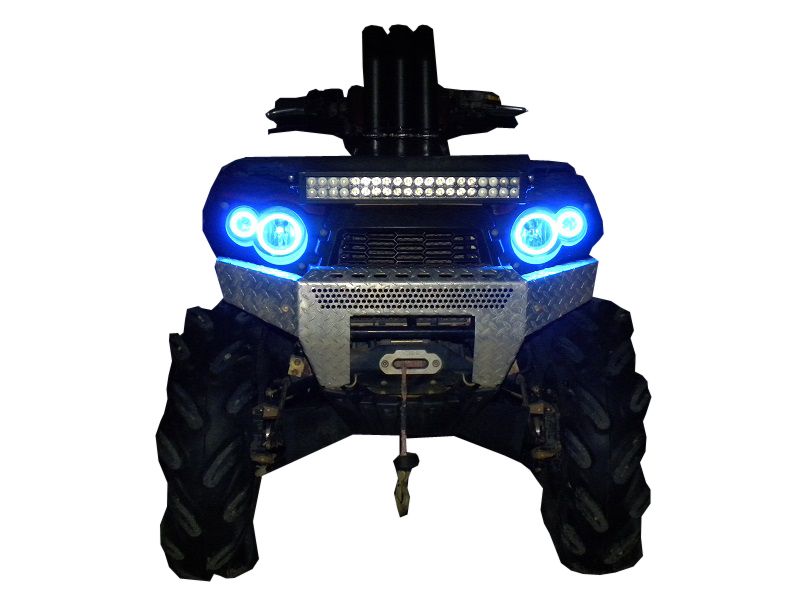 SYA Angel Eyes ATV Kawasaki Brute Force 650i 750i LED Kit