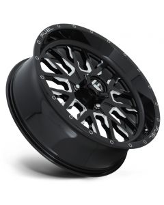 Fuel Off-Road UTV Stroke D611 Gloss Black 18 | 20 | 22 | 24 Inch Wheel Set Mudmayhem.ca