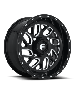 Fuel UTV Triton Wheel Gloss Black Milled mudmayhem.ca