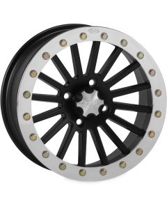ITP SD-Series Single Beadlock Matte Black/Polished Ring Wheel mudmayhem.ca