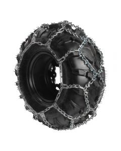  Kimpex Diamond V-Bar Tire Chain 73″ - 18″ Silver Mudmayhem.ca