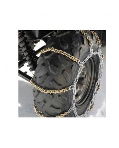 Kolpin V-Bar Tire Chains - Size B Silver Mudmayhem.ca