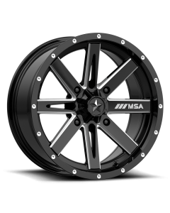 MSA Offroad Boxer Wheel Gloss Black Milled mudmayhem.ca