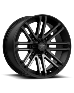 MSA Offroad Rogue Wheel Satin Black W/Titanium Tint mudmayhem.ca