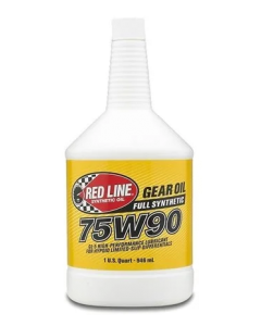 Red Line 75W90 GL-5 Gear Oil - 12/1quart