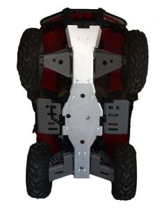 Ricochet Off-Road ATV Arctic Cat 1000 2-Piece Full Frame Skid Plate Set mudmayhem.ca