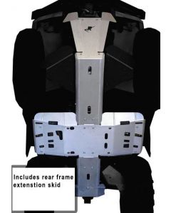 Ricochet Off-Road ATV Can-Am Outlander 6X6 5-Piece Full Frame Skid Plate Set Mudmayhem.ca