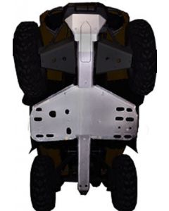 Ricochet Off-Road ATV Can-Am Outlander Max 3-Piece Full Frame Aluminum Skid Plate Set Mudmayhem.ca