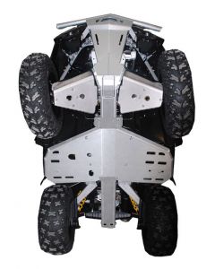 Ricochet Off-Road ATV Can-Am Outlander X-XC 5-Piece Complete Aluminum Skid Plate Set Mudmayhem.ca