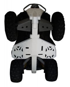 Ricochet Off-Road ATV Can-Am Renegade 3-Piece Full Frame & Floorboard Aluminum Skid Plate Set Mudmayhem.ca