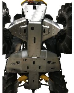 Ricochet Off-Road ATV Can-Am Renegade 1000 X-MR 8-Piece Complete Aluminum Skid Plate Set Mudmayhem.ca
