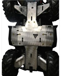 Ricochet Off-Road ATV CF Moto Cforce 600 8-Piece Complete Aluminum Skid Plate Set Mudmayhem.ca