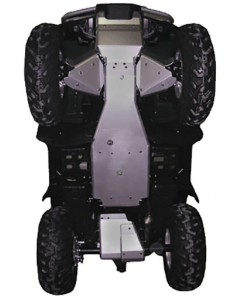 Ricochet Off-Road ATV Honda Rubicon 5-Piece Complete Aluminum Skid Plate Set Mudmayhem.ca