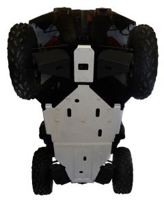 Ricochet Off-Road ATV Polaris Ace 3-Piece Full Frame Skid Plate Set Mudmayhem.ca