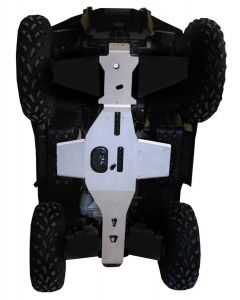 Ricochet Off-Road ATV Polaris Sportsman 2-Piece Full Frame Skid Plate Set mudmayhem.ca