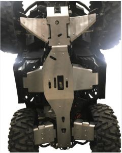 Ricochet Off-Road ATV Polaris Sportsman 450 6-Piece Complete Aluminum Skid Plate Set Mudmayhem.ca