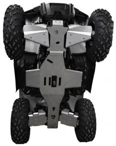 Ricochet Off-Road ATV Polaris Sportsman 450 And 450 H.O 6-Piece Complete Aluminum Skid Plate Set Mudmayhem.ca