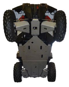 Ricochet Off-Road ATV Polaris Sportsman Ace 7-Piece Complete Aluminum Skid Plate Set Mudmayhem.ca