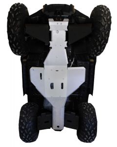 Ricochet Off-Road ATV Polaris Sportsman Touring 3-Piece Full Frame Skid Plate Set Mudmayhem.ca