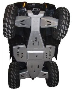 Ricochet Off-Road ATV Polaris Sportsman Touring 8-Piece Complete Aluminum Skid Plate Set Mudmayhem.ca