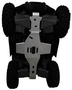 Ricochet Off-Road ATV Polaris Sportsman Touring SP 3-Piece Full Frame Skid Plate Set Mudmayhem.ca