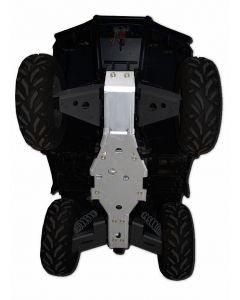 Ricochet Off-Road ATV Textron Alterra VLX 700 2-Piece Full Frame Skid Plate Set Mudmayhem.ca