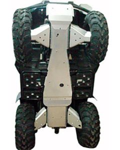 Ricochet Off-Road ATV Yamaha Big Bear IRS Model 7-Piece Complete Aluminum Skid Plate Set Mudmayhem.ca