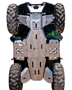 Ricochet Off-Road ATV Yamaha Kodiak 10-Piece Complete Aluminum Skid Plate Set Mudmayhem.ca